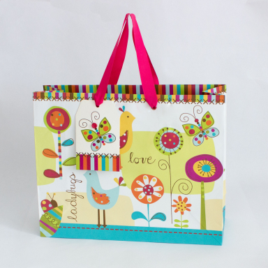 Ladybug and Butterfly Gift Bag