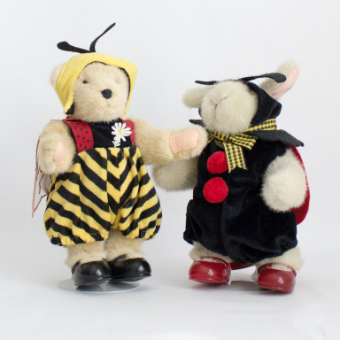 Muffy Bumble Bee and Hoppy Ladybug VdBeekeeping