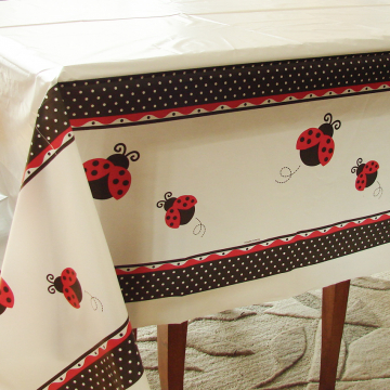 Ladybug Fancy Party Decorative Tablecover