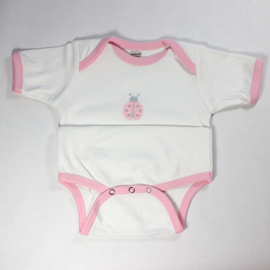 ladybug onesie baby