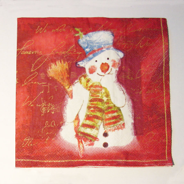 Frosty the Snowman Luncheon Napkins by Ihr (20 per pkg)